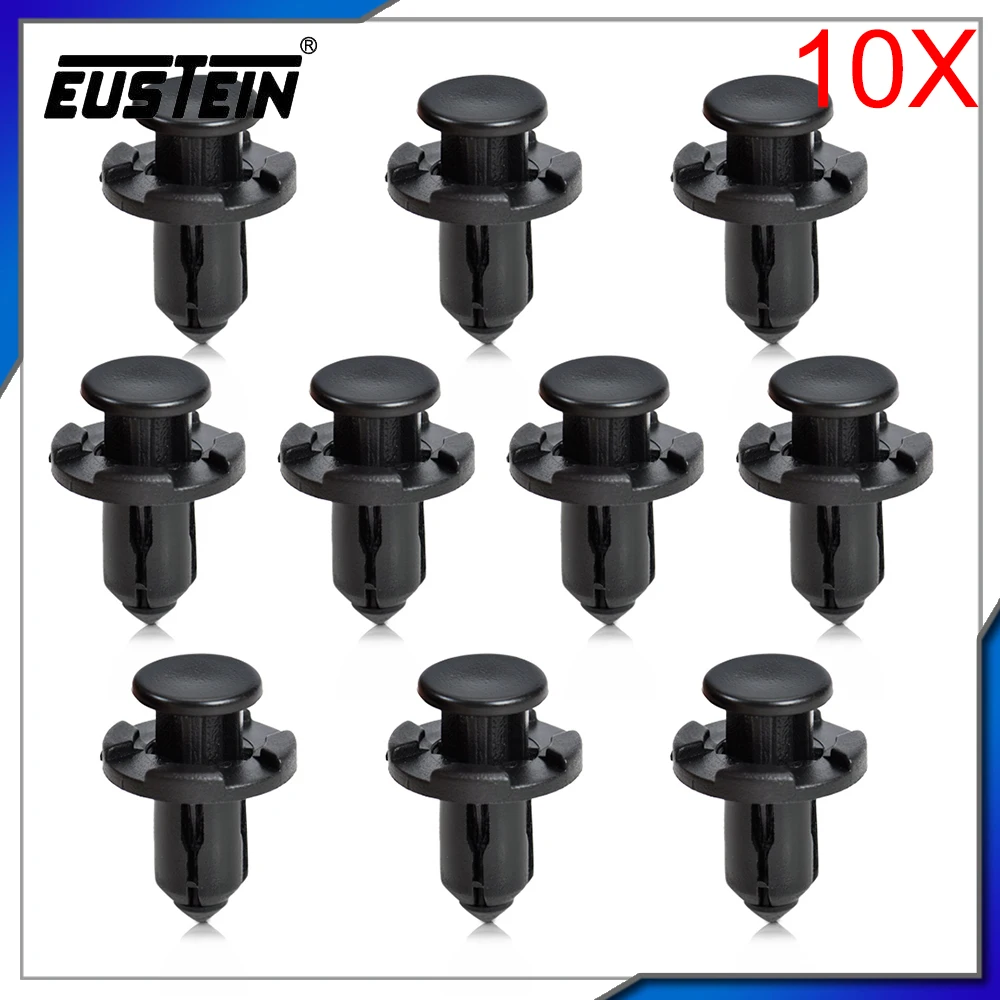 10x Wheel Housing Mudguard Bumper Mounting Clips for Subaru