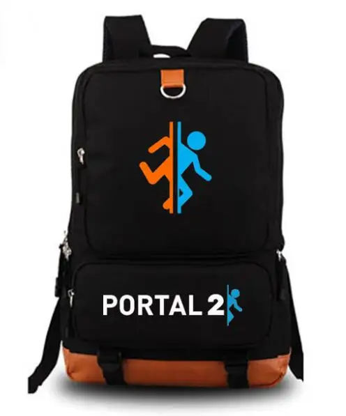 

2019 hot PORTAL 2 backpacks for gift for game fans game concept school bags backpack men for women