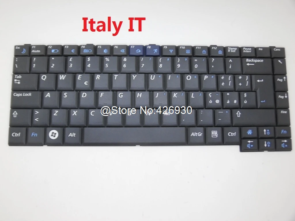 Клавиатура для ноутбука Samsung R60 R70 R560 R503 R505 R507 R058 R509 R510 P560 Великобритания Россия RU