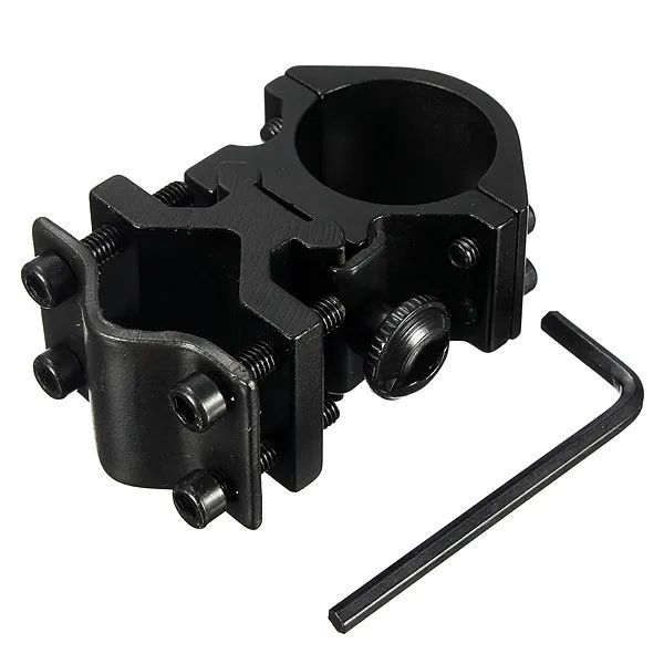 2.75 inch Durable Metal Flashlight Mount Holder scope Gun Mount with A Installation Tool for Bicycle Cycling With Packing Box