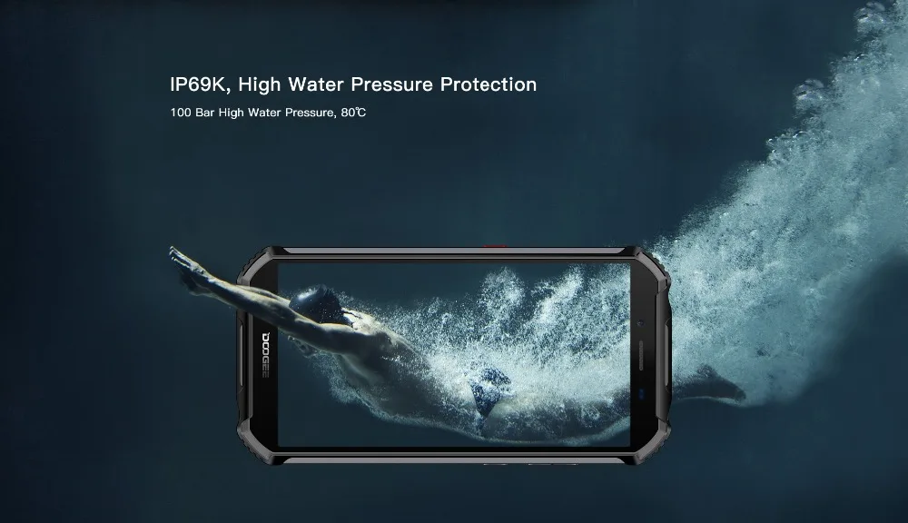 DOOGEE S40 4G смартфон IP68/IP69K водонепроницаемый 5,5 дюймов MT6739 3 ГБ 32 ГБ 4650 мАч 8 Мп Android 9,0 NFC мобильный телефон для распознавания лица