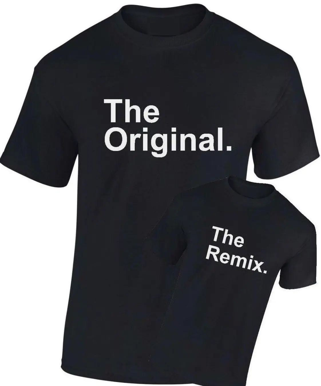 

The Original and Remix T Shirt Father Son Daughter Fathers Day Gift SM - XXXL Funny Tops Tee New Unisex Funny Tops free shipping