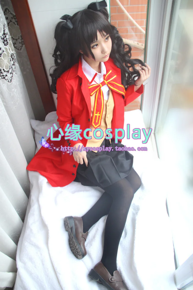 Fate stay night Tohsaka Rin Matou Sakura Школьная форма Косплей Костюм на заказ любой размер|school