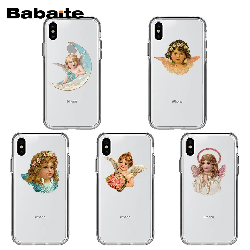

Babaite Angel Cupid TPU Phone Case Cover Shell for iPhone X XS XR XSMax 6 6S 7 7plus 8 8Plus Xs 5 5s 5c SE