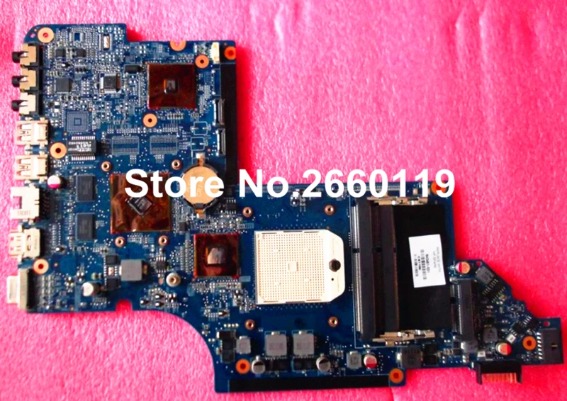 laptop motherboard for HP 640451-001 DV6-6000 system mainboard fully tested and working well