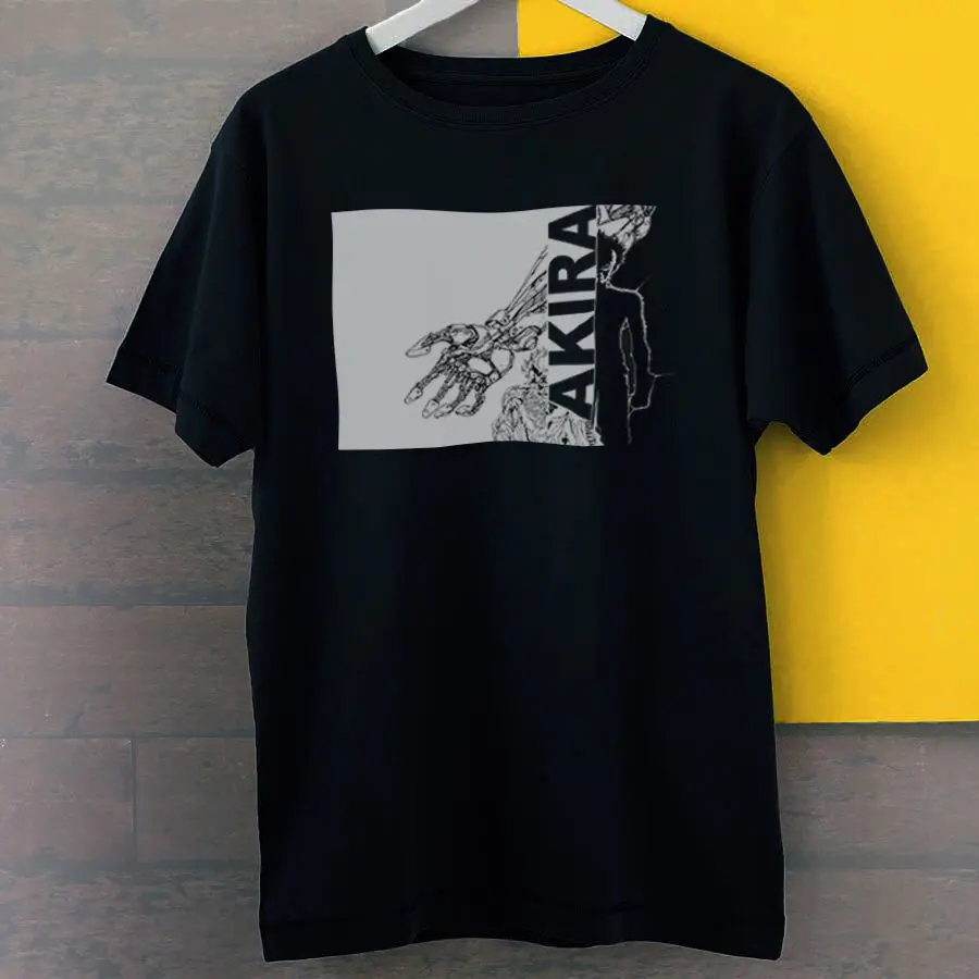 

Akira Kanee Art Retro Anime Japanimation New Black Tees T-Shirt Free Shipping Mens New Fashion Fashion Summer T Shirts