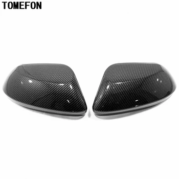 

TOMEFON For Toyota Sedan Corolla E210 Prestige Altis 2019 2020 Car Side Door Rear View Mirror Cap Cover Trim ABS Carbon Fiber
