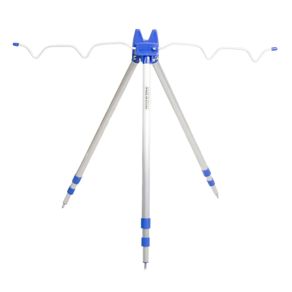 

Aluminum Alloy Telescopic Fishing Rod Stand Tripod stand For Sea fishing perfect accessory for sea fishing Folding design #EX