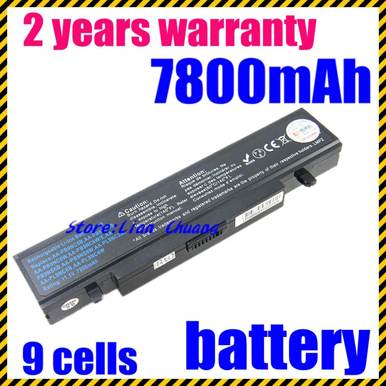 JIGU New 6600mAh laptop Battery AA PB4NC6W AA PB9NC6W AA PB9NC6W E AA PB9NS6B AA PB9NS6W