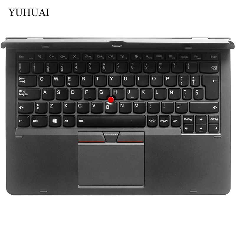 for Lenovo ThinkPad X1 Helix 2 SP/Spanish laptop keyboard+Palmrest +Bottom+Fan Heatsink+Motherboard+Cable Lower Case Cover Part |