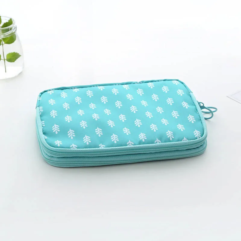 للماء المال تخزين حقائب المنظم متعددة الوظائف شاحن سماعة الحقيبة جواز السفر حقيبة التخزين سستة