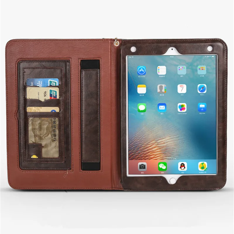 Роскошный кожаный чехол для ipad Pro 10,5 Folio Stand Smart Cover Авто Пробуждение сна для ipad Air 10,5 планшет A1701