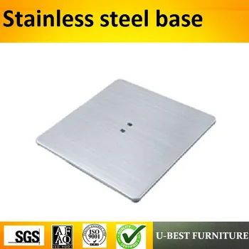 

U-BEST Modern hotel and office stainless steel side table base