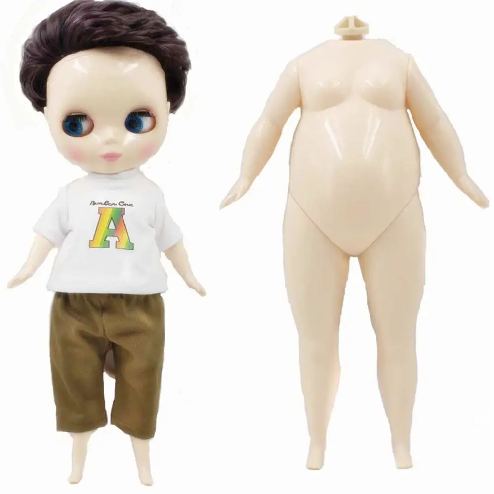 Blyth кукла для пухленького тела фабрика толстые детские игрушки BJD neo подходит для косметики diy игрушки специальное предложение