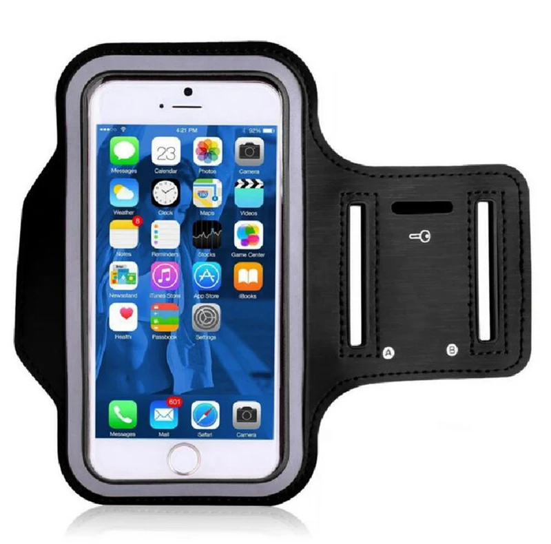 

5.5 inch Phone Cases for iPhone waterproof non-slip Arm with a transparen Sport Armband Arm Band Belt Cover Running GYM Bag Case