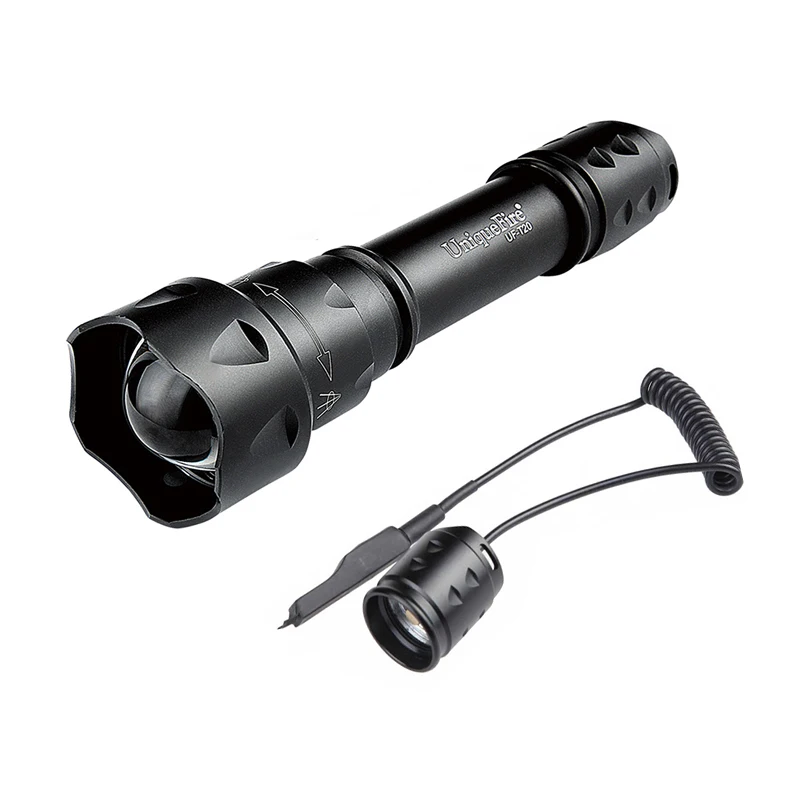 UniqueFire UF T20 IR 940nm Infrared Flashlight 38mm Lens Tactical Head