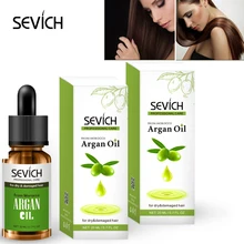 Sevich чистое марокканское аргановое масло питательное масло для сухие поврежденные волосы Профессиональный уход кондиционер смягчающий увлажняющий волос