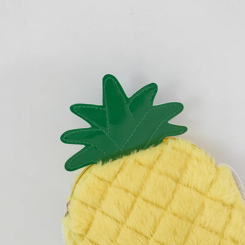 JANESPRI Women Velour CrossBody Bags Pineapple Shaped Box Female Handbags Messenger Bag for Girls Lady Cute Shoulder Bags Bolsas (37)