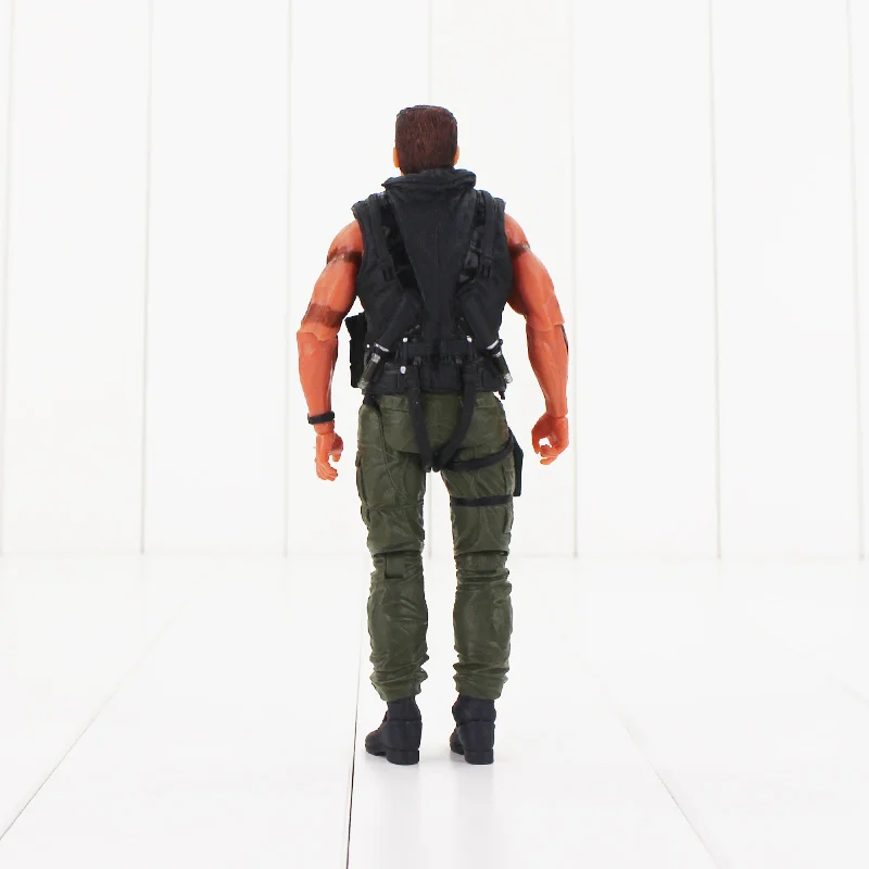 18 см NECA Арнольд Шварценеггер фигурка Терминатор T 800 Коммандо с винтовочным ножом