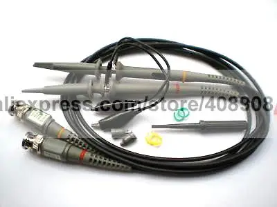 

2 Pcs(1 SET) 100MHz Scope Clip Probes for Oscilloscope Grey