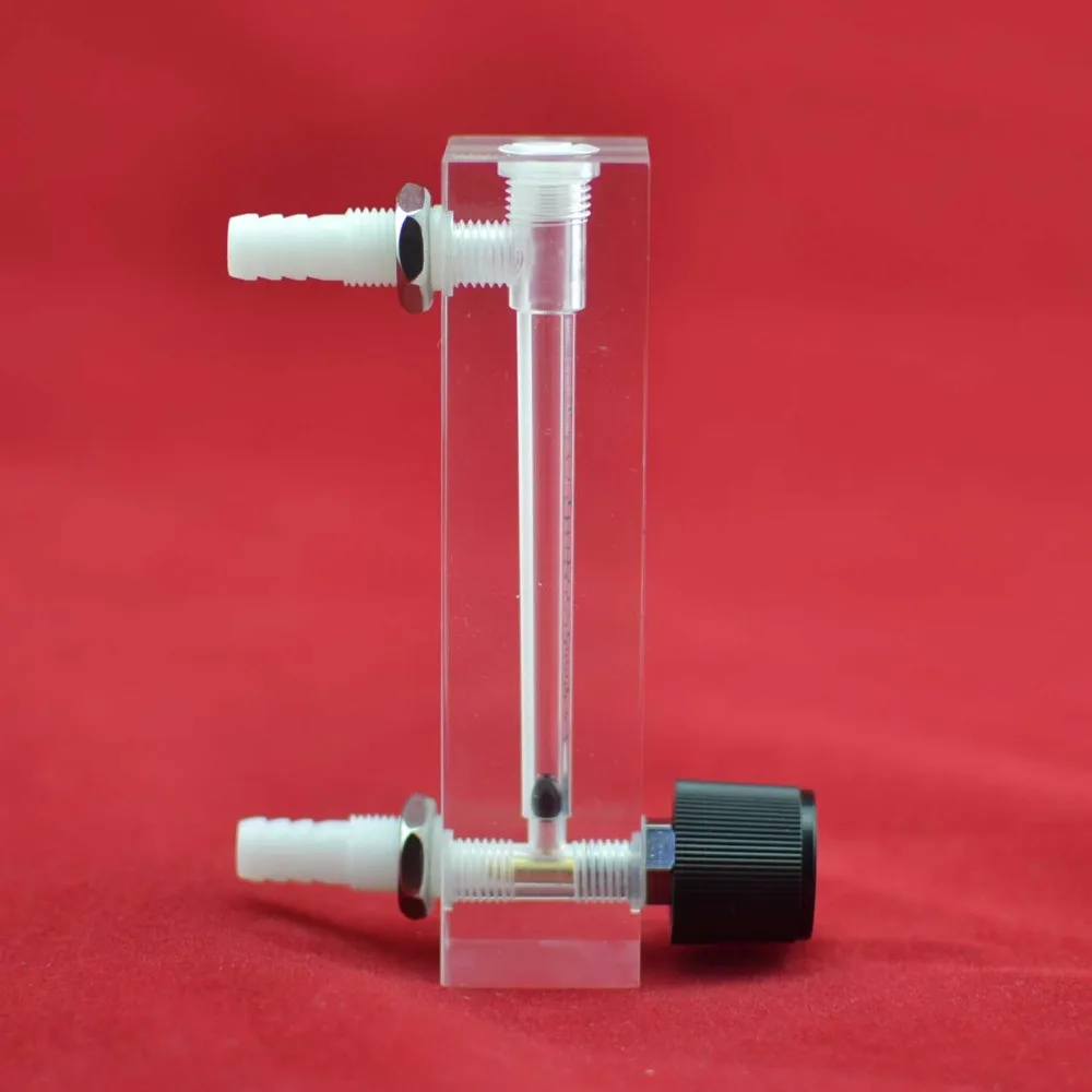 LZQ-6 0-5LPM Air Flow Meter (LZQ Gas Flow Meter) with Control Valve for Oxygen Conectrator it can adjust