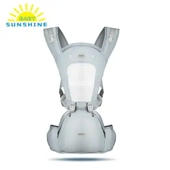 

3 in 1 Baby Convertible Carrier for 0-36 Months With Hip Seat 360 Degree Ergonomic 6 Positon Breathable Mesh For Infant Toddler