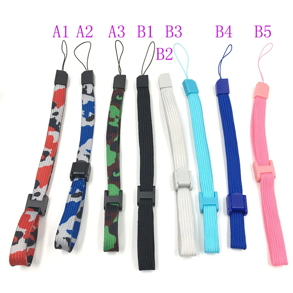 

For PS3 Move Motion PS4 VR Adjustable Wrist Strap For Nintendo Wii DS 3DS 2DS PSP Vita Colourful Safety Handle Wrist
