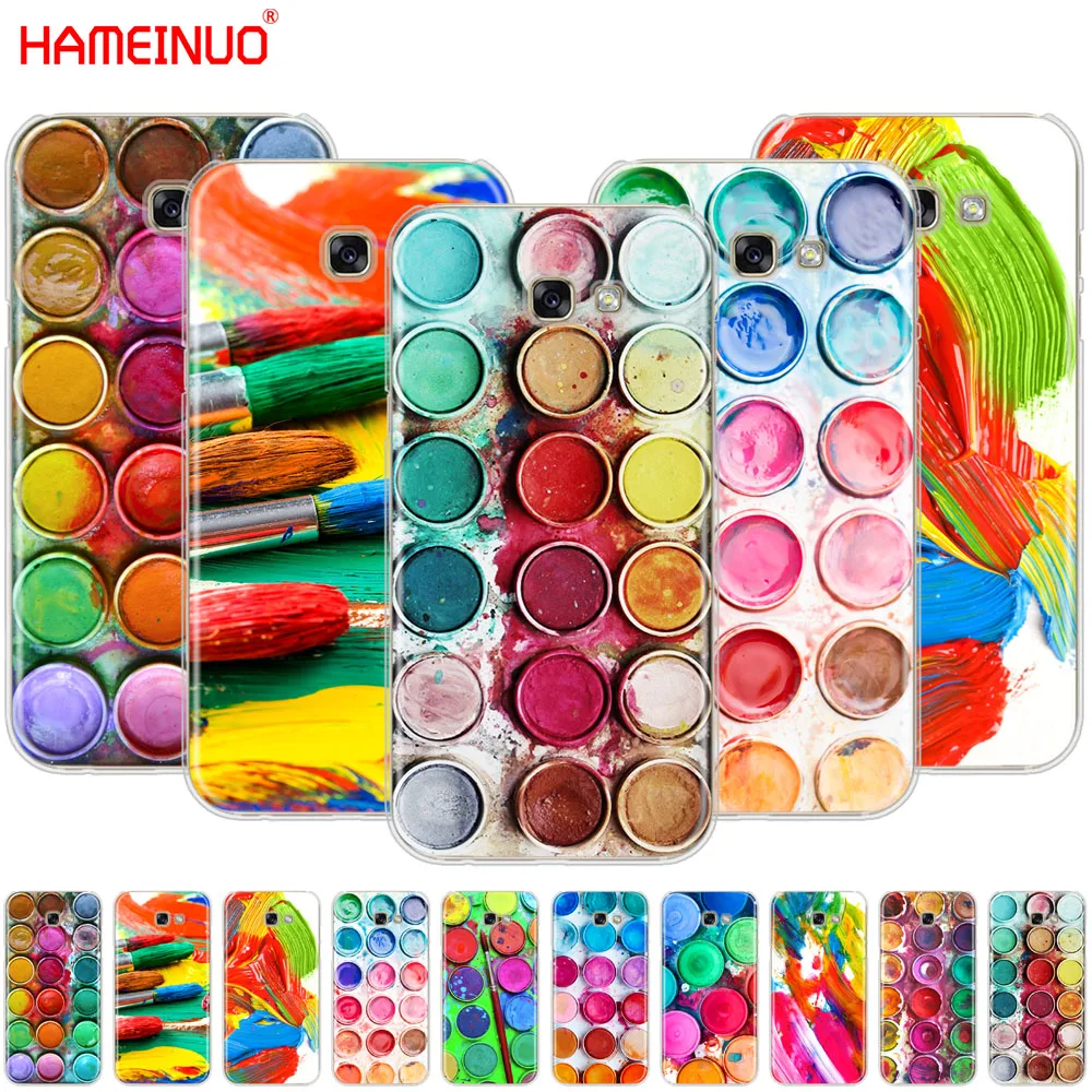 HAMEINUO Colorful Watercolors Set Paint Palette cell phone