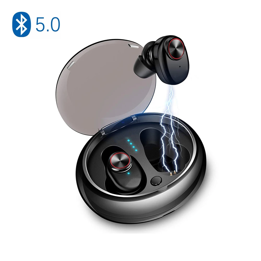 NVAHVA Mini TWS Bluetooth V5.0 наушники двойные беспроводные Гарнитуры Hands free для телефона PC TV