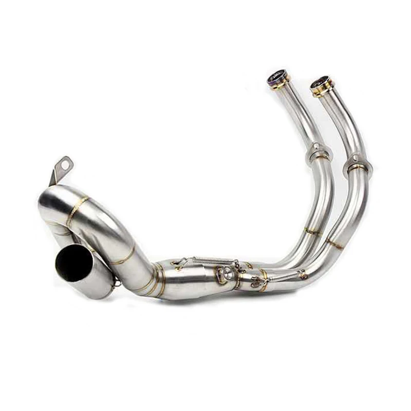 For Yamaha MT-07 MT07 2013 2014 2015 2016 2017 Motorcycle Exhaust Muffler Modified Scooter Front Pipe Slip-On Muffler Exhaust (4)