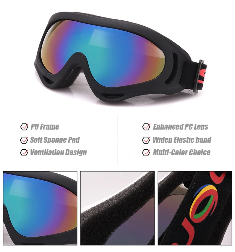 AIELBRO UV400 лыжные очки для мужчин и женщин, анти-туман, для взрослых, зимние лыжные очки, сноуборд, снежные очки, анти-УФ, MTB, очки для катания на коньках