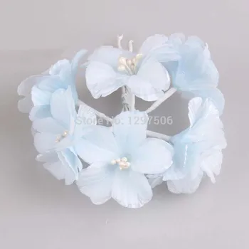 

wholesale 4CM artificial small fabric cherry blossom,silk flower arrangements table decoration accessories for party,boutonniere