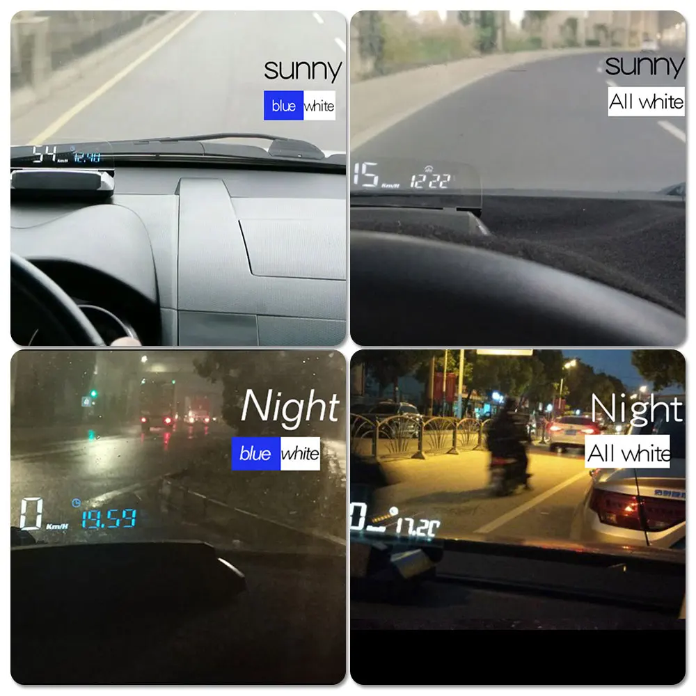 OBD hud display
