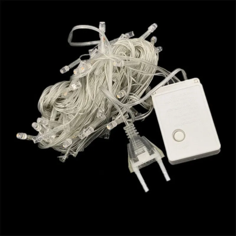 

1 Set String Light Led Garland Christmas Tree Fairy Light Waterproof Street Garland For Home Garden Party Outdoor Decoration