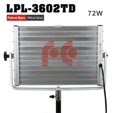 FalconEyes Mergulho Luz De Vídeo 72 W Painel de Luz Dimmable Daylight 360 pcs Macio LEVOU Iluminação de Estúdio De Vídeo Foto Entrevista LPL-3602TD