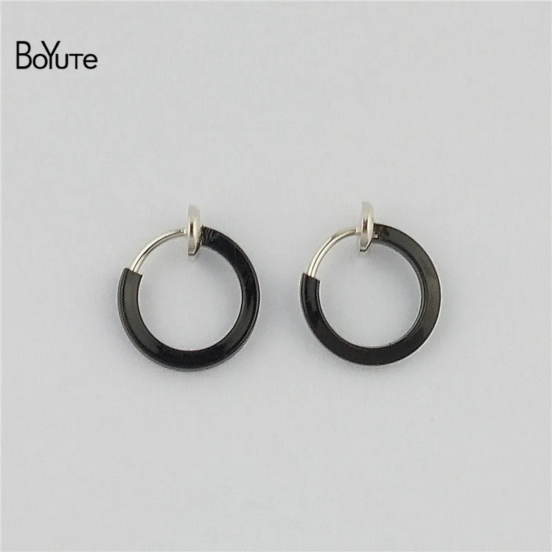 BoYuTe 5 Pairs 111.8MM Metal Copper No Pierced Spring Ear Clip Ear Cuff Earrings Jewelry Accessories (4)