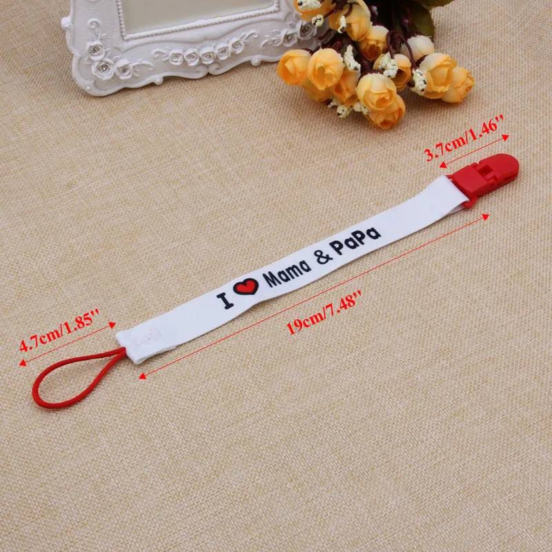 Baby Boy Girl Pacifier Soother Nipple Leash Strap Chain Newborn Clip Holder New huismerk kopen in de aanbieding
