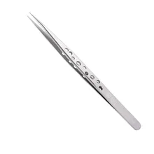 Прецизионные пинцеты Антистатические Пинцет-плоскогубцы из нержавеющей стали остроконечные наконечники для дизайна ногтей Стразы драгоценные камни декор выбор ручного инструмента