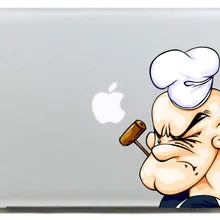 POPEYE для трубы виниловая наклейка Стикеры для DIY MacBook Pro/Air 11 13 15 дюймов чехол для ноутбука стикеры