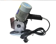 220V 125mm Cloth Cutter Fabric Cutting Machine Shear 3 Blades Carbon Brush One Year Warranty
