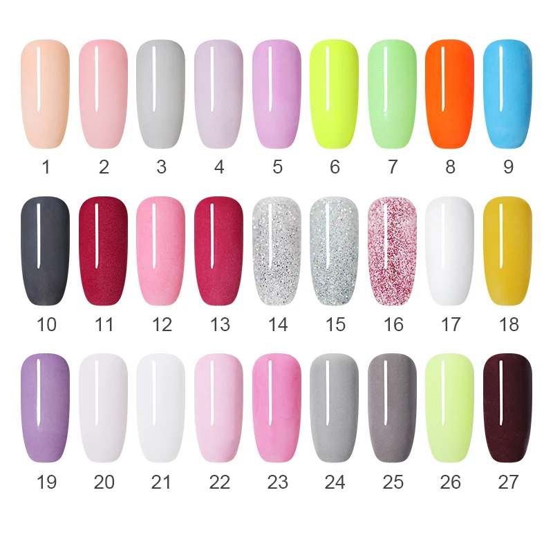 10g Dipping French Powder Glitter Dip Without Lamp Cure Gradient 7ml Base Top Activator Liquid Nail Art Decorations