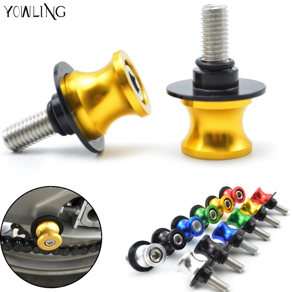 Buy 6/8/10MM Motorcycle Swingarm Sliders Spools For Kawasaki Ninja ZX6R 636