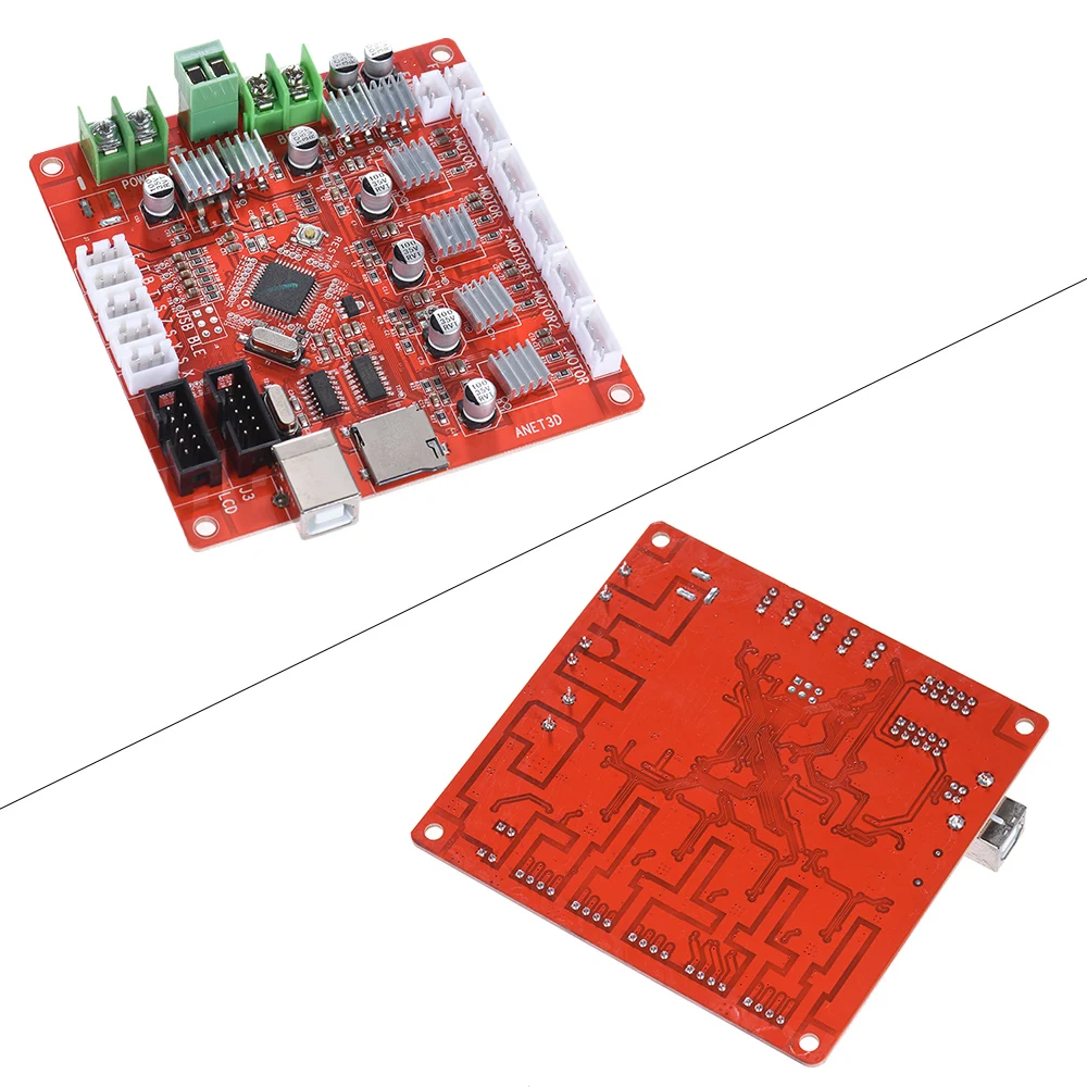 Anet A1284-Base V1.7 плата управления материнская плата для Anet A8 DIY самостоятельная сборка 3D настольный принтер комплект