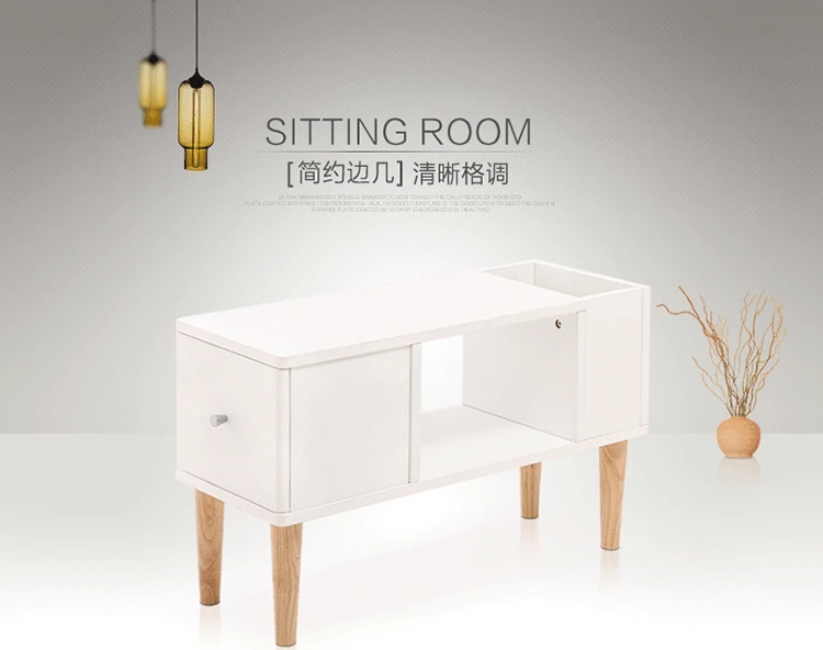 Консольный стол, гостиная, мебель для дома, деревянный минималистичный стол современного дизайна, журнальный столик basse, боковой стол 745*28*51 см