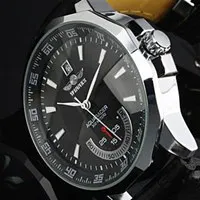 Winner mens watches top brand luxury Full Steel Skeleton Automatic Mechanical Watch men relojes clock men Relogio Masculino