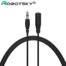 Robotsky 3.5mm Audio Extension Cable 1.5M Aux Car Audio Extension cable Cord for Mp3 Headphone