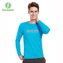 Beaume мужская футболка Летняя мода для мужчин однотонные быстросохнущие короткий рукав 61171