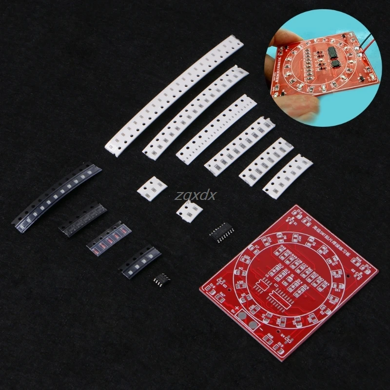 SMD электронный паяльный компонент сварочная практика печатной платы DIY Kit Прямая поставка