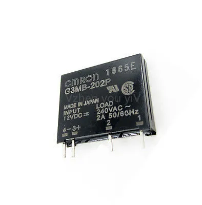 

10PCS/Lot G3MB-202P-12VDC G3MB-202P G3MB-202PL 12V DC-AC SSR 12VDC/240VAC 2A Solid State Relay