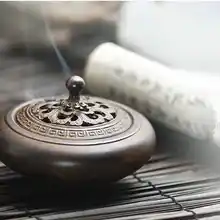 PINNY Античная керамическая тарелка ладан горелка лотоса ладан держатель Винтаж многоцелевой катушки курильница домашний декор Медитация